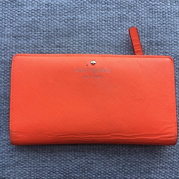 kate spade Handbags - Kate Spade | Orange Jackson Street Stacy Wallet